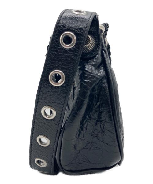 BALENCIAGA（バレンシアガ）BALENCIAGA (バレンシアガ) BALENCIAGA（バレンシアガ）LE CAGOLE ショルダーバッグXS ブラックの古着・服飾アイテム