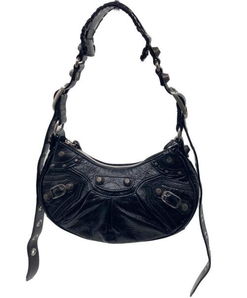 BALENCIAGA（バレンシアガ）BALENCIAGA (バレンシアガ) BALENCIAGA（バレンシアガ）LE CAGOLE ショルダーバッグXS ブラックの古着・服飾アイテム
