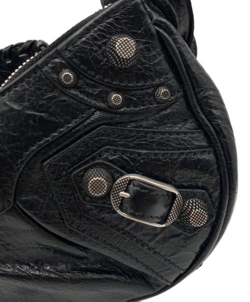 BALENCIAGA（バレンシアガ）BALENCIAGA (バレンシアガ) BALENCIAGA（バレンシアガ）LE CAGOLE ショルダーバッグXS ブラックの古着・服飾アイテム