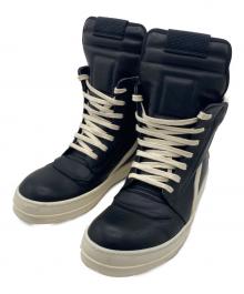 RICK OWENS（リックオウエンス）の古着「RICK OWENS（リックオウエンス）ハイカットスニーカー」｜ブラック×ホワイト