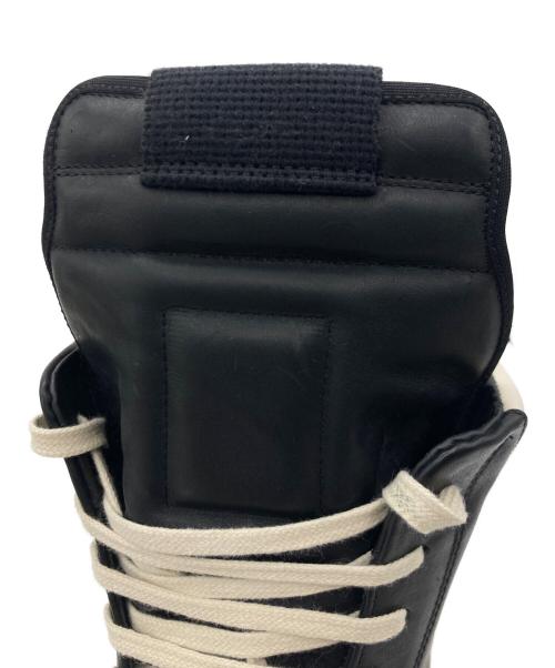 RICK OWENS（リックオウエンス）RICK OWENS (リックオウエンス) RICK OWENS（リックオウエンス）ハイカットスニーカー ブラック×ホワイト サイズ:41の古着・服飾アイテム