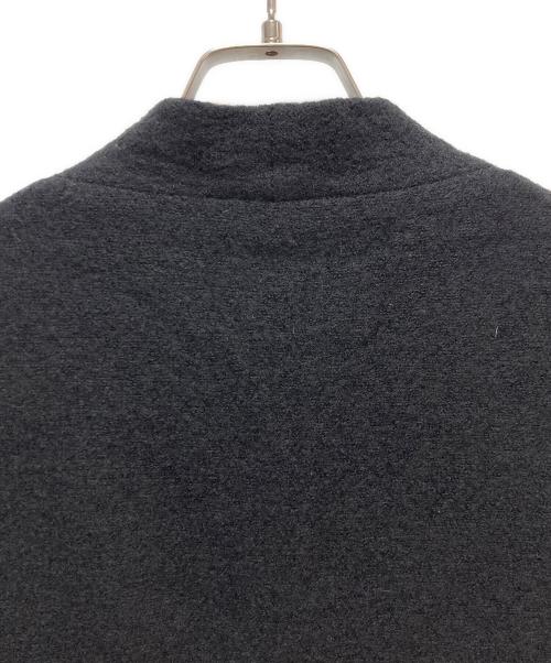 atelier naruse（アトリエナルセ）atelier naruse (アトリエナルセ) pure wool boucle ves　　 ブラック サイズ:Fの古着・服飾アイテム