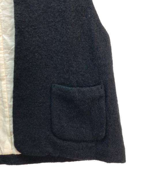 atelier naruse（アトリエナルセ）atelier naruse (アトリエナルセ) pure wool boucle ves　　 ブラック サイズ:Fの古着・服飾アイテム