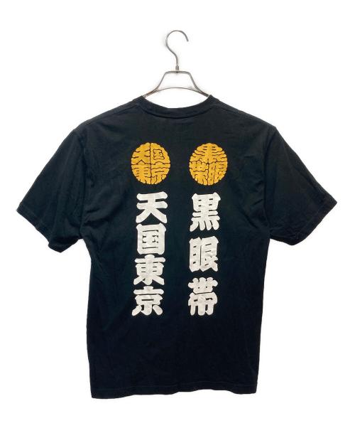 BlackEyePatch（ブラックアイパッチ）BlackEyePatch (ブラックアイパッチ) WACKO MARIA (ワコマリア) 半袖Tシャツ ブラック サイズ:Lの古着・服飾アイテム