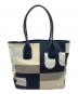 BALLY (バリー) TOTE BOOTHBAY.Z.DS ブラック×アイボリー：20000円