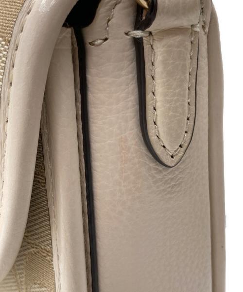 COACH（コーチ）COACH (コーチ) COACH（コーチ）ショルダーバッグ ホワイト×アイボリーの古着・服飾アイテム
