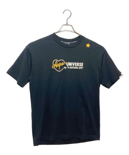 A BATHING APE（アベイシングエイプ）A BATHING APE (アベイシングエイプ) 半袖Tシャツ ブラック サイズ:Sの古着・服飾アイテム