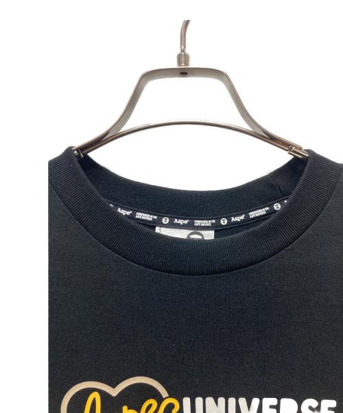 A BATHING APE（アベイシングエイプ）A BATHING APE (アベイシングエイプ) 半袖Tシャツ ブラック サイズ:Sの古着・服飾アイテム