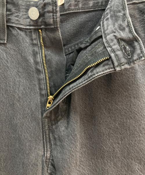 LEVI'S（リーバイス）LEVI'S (リーバイス) ワイドデニムパンツ ブラック サイズ:25の古着・服飾アイテム