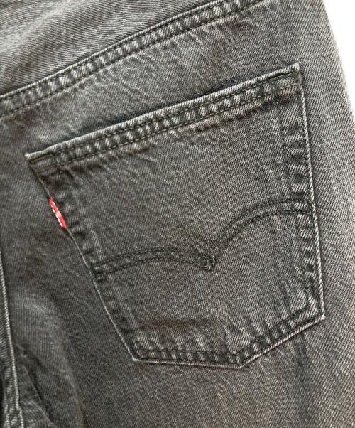 LEVI'S（リーバイス）LEVI'S (リーバイス) ワイドデニムパンツ ブラック サイズ:25の古着・服飾アイテム