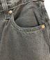 中古・古着 LEVI'S (リーバイス) ワイドデニムパンツ ブラック サイズ:25：5000円
