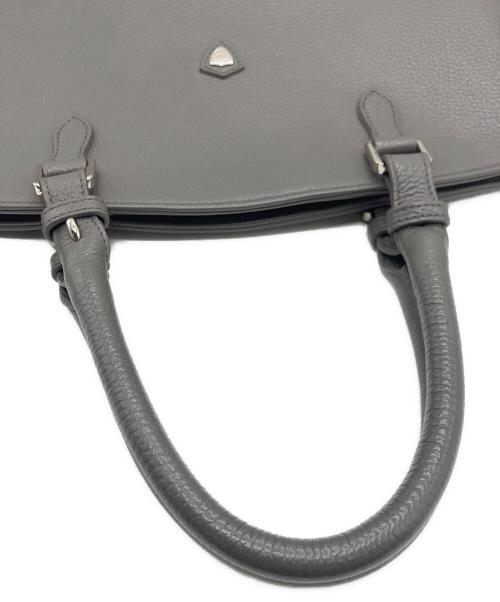 CHAMBORD SELLIER（シャンボール セリエ）CHAMBORD SELLIER (シャンボール セリエ) LILLE BRIEF レザーブリーフケース グレージュの古着・服飾アイテム