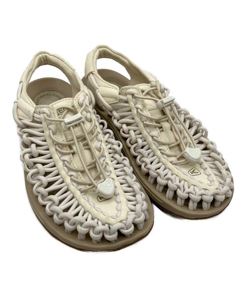 KEEN（キーン）KEEN (キーン) サンダル アイボリー サイズ:35.5の古着・服飾アイテム