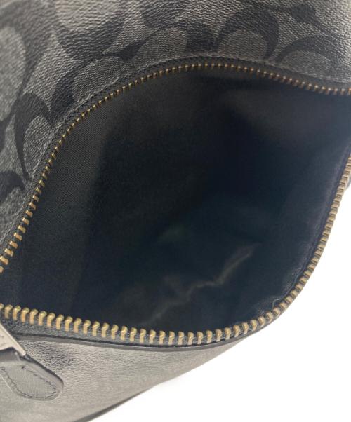 COACH（コーチ）COACH (コーチ) WEST SLIM BP SHD SIG バックパック ブラックの古着・服飾アイテム