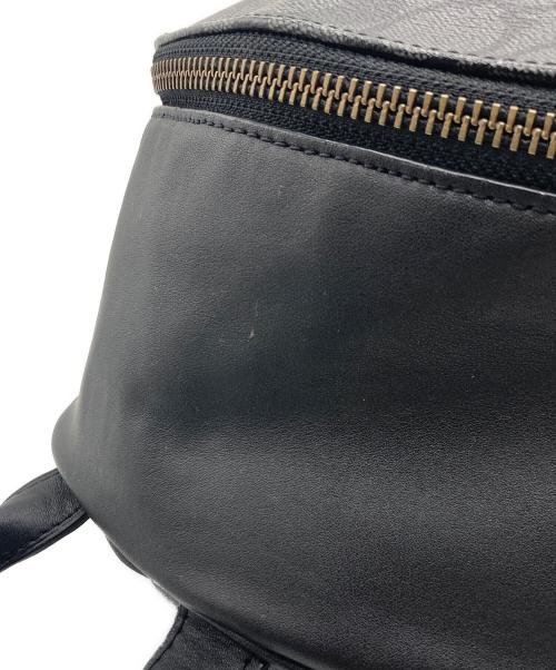 COACH（コーチ）COACH (コーチ) WEST SLIM BP SHD SIG バックパック ブラックの古着・服飾アイテム