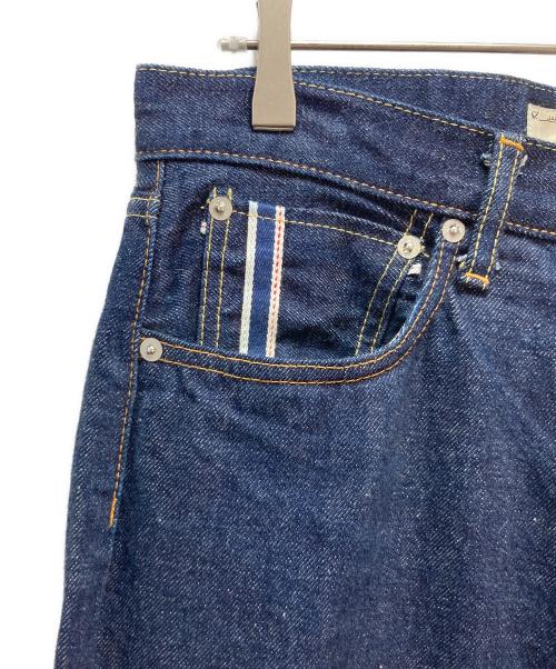 BLUE SAKURA（ブルーサクラ）BLUE SAKURA (ブルーサクラ) セルビッチデニムパンツ ネイビー サイズ:31の古着・服飾アイテム