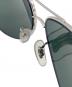 中古・古着 RAY-BAN (レイバン) サングラス シルバー×グレー：7000円