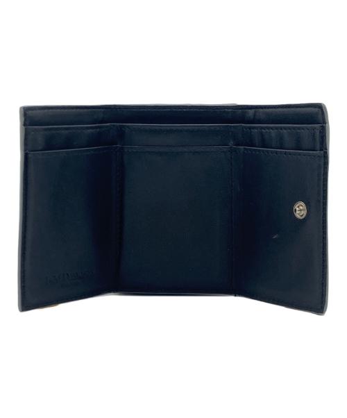 J&M DAVIDSON（ジェイ＆エム デヴィッドソン）J&M DAVIDSON (ジェイ＆エム デヴィッドソン) FOLD WALLET WITH STUDS シルバーの古着・服飾アイテム