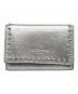 J&M DAVIDSON（ジェイ＆エム デヴィッドソン）の古着「FOLD WALLET WITH STUDS」｜シルバー