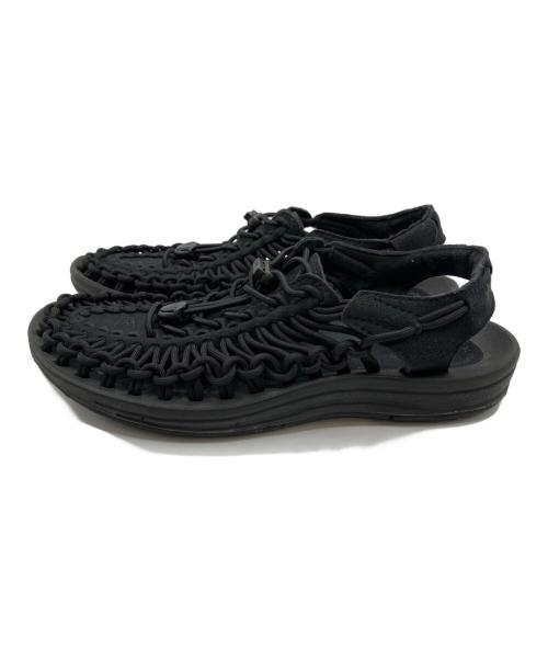 KEEN（キーン）KEEN (キーン) サンダル ブラック サイズ:24の古着・服飾アイテム