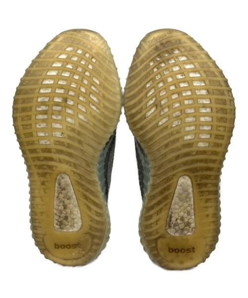 adidas（アディダス）adidas (アディダス) YEEZY BOOST350V2 グレー×レッド サイズ:US 8 1/2の古着・服飾アイテム