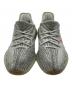 adidas (アディダス) YEEZY BOOST350V2 グレー×レッド サイズ:US 8 1/2：5000円