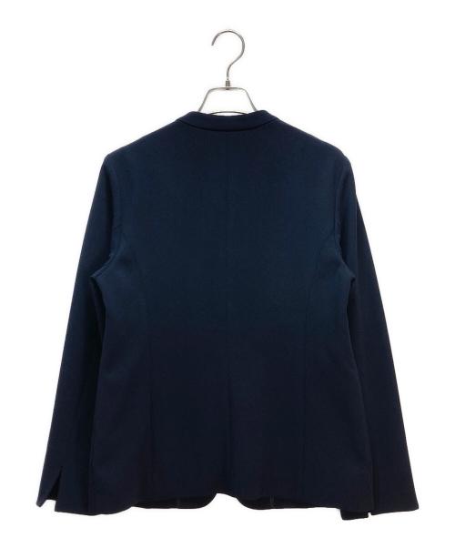 SOEJU（ソージュ）SOEJU (ソージュ) SOEJU ノーカラージャケット ネイビー サイズ:Sの古着・服飾アイテム