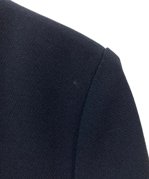 SOEJU（ソージュ）SOEJU (ソージュ) SOEJU ノーカラージャケット ネイビー サイズ:Sの古着・服飾アイテム