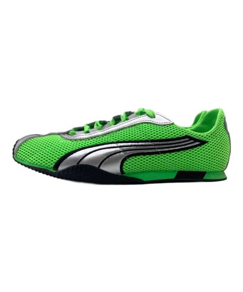 PUMA（プーマ）PUMA (プーマ) ユニセックス Hストリート OG スニーカー グリーン×シルバー サイズ:US 8の古着・服飾アイテム