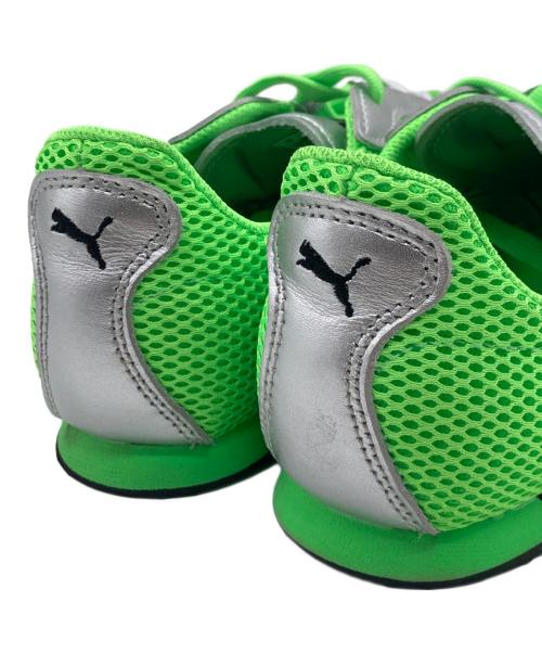 PUMA（プーマ）PUMA (プーマ) ユニセックス Hストリート OG スニーカー グリーン×シルバー サイズ:US 8の古着・服飾アイテム