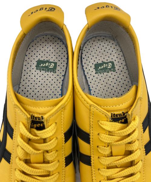 Onitsuka Tiger（オニツカタイガー）Onitsuka Tiger (オニツカタイガー) MEXICO 66 スニーカー イエロー×ブラック サイズ:US 8の古着・服飾アイテム