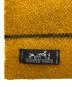 中古・古着 HERMES (エルメス) Hermès ロカバール マフラー イエロー×レッド×ネイビー：20000円
