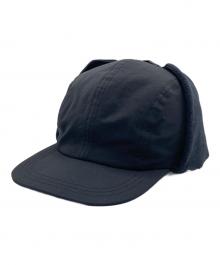 COMME des GARCONS HOMME（コムデギャルソン オム）の古着「ナイロンフリースキャップ」｜ブラック