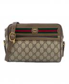 GUCCIグッチ）の古着「オールドグッチ シェリーライン ショルダーバッグ」｜ブラウン