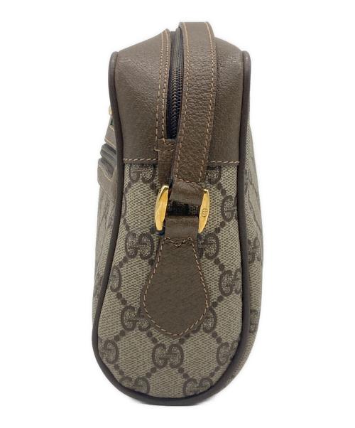 GUCCI（グッチ）GUCCI (グッチ) オールドグッチ シェリーライン ショルダーバッグ ブラウンの古着・服飾アイテム