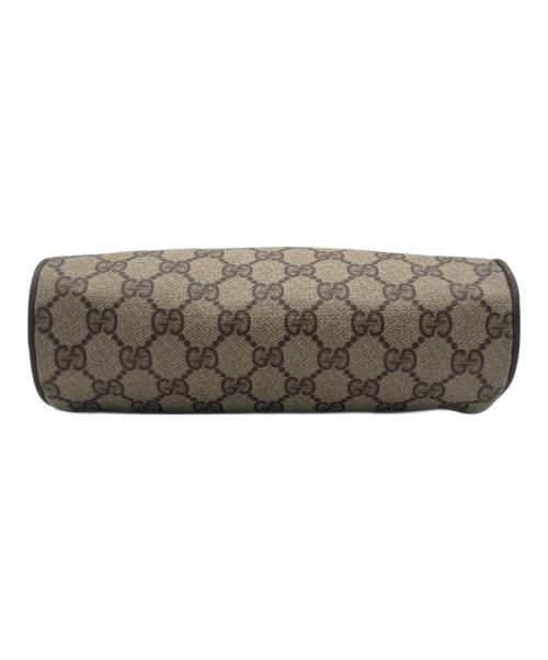 GUCCI（グッチ）GUCCI (グッチ) オールドグッチ シェリーライン ショルダーバッグ ブラウンの古着・服飾アイテム