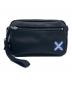 LUGGAGE LABEL（ラゲッジ レーベル）の古着「LUGGAGE LABEL / NEW LINER POUCH(L)」｜ブラック×ブルー