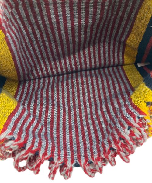 MARNI（マルニ）MARNI (マルニ) MARNI MARKET ハンモックトートバッグ レッド×ネイビーの古着・服飾アイテム