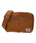 PORTERポーター）の古着「PORTER / FREE STYLE SHOULDER BAG」｜ブラウン