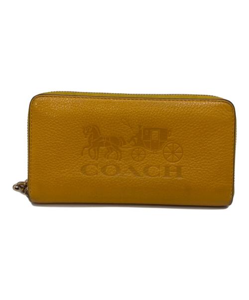COACH（コーチ）COACH (コーチ) 長財布 イエローの古着・服飾アイテム