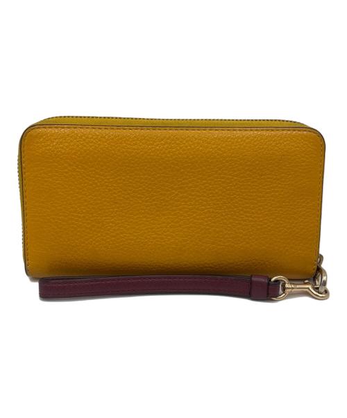 COACH（コーチ）COACH (コーチ) 長財布 イエローの古着・服飾アイテム
