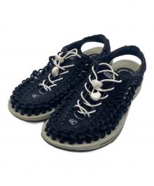 KEEN（キーン）の古着「KEEN UNEEK サンダル」｜ブラック×グレー