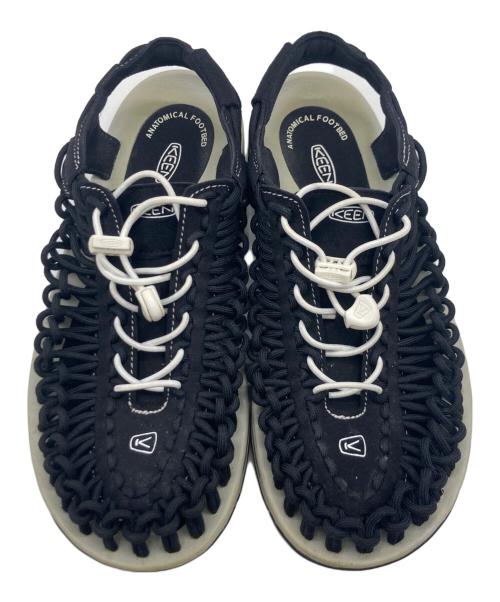 KEEN（キーン）KEEN (キーン) KEEN UNEEK サンダル ブラック×グレー サイズ:US 8.5の古着・服飾アイテム
