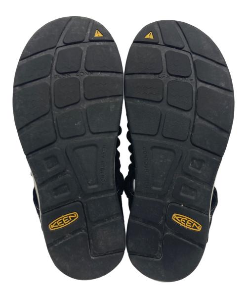KEEN（キーン）KEEN (キーン) KEEN UNEEK サンダル ブラック×グレー サイズ:US 8.5の古着・服飾アイテム