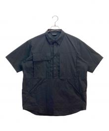 Descente ALLTERRAIN 81（デサントオルテライン）の古着「OVER H/S SHIRT」｜ブラック