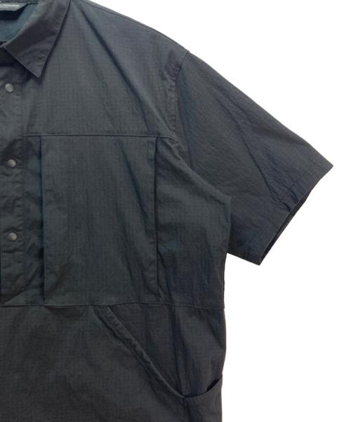 Descente ALLTERRAIN 81（デサントオルテライン）Descente ALLTERRAIN 81 (デサントオルテライン) OVER H/S SHIRT ブラック サイズ:Lの古着・服飾アイテム