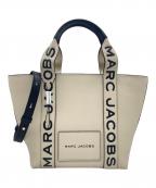 MARC JACOBSマークジェイコブス）の古着「Small Leather Tote」｜ホワイト×ブラック