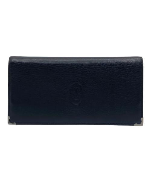 Cartier（カルティエ）Cartier (カルティエ) Cartier マストウォレット ブラックの古着・服飾アイテム