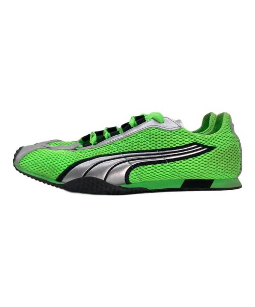 PUMA（プーマ）PUMA (プーマ) H STREET OG スニーカー 黄緑×シルバー サイズ:UK 5の古着・服飾アイテム