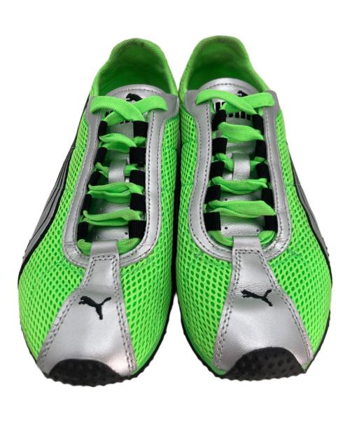 PUMA（プーマ）PUMA (プーマ) H STREET OG スニーカー 黄緑×シルバー サイズ:UK 5の古着・服飾アイテム